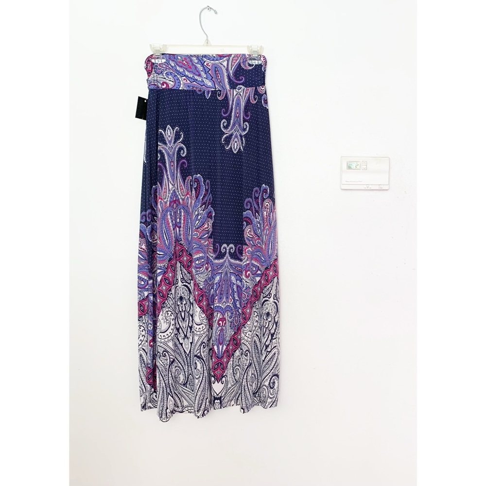 Victoria Multi Color Maxi Skirt Size XL